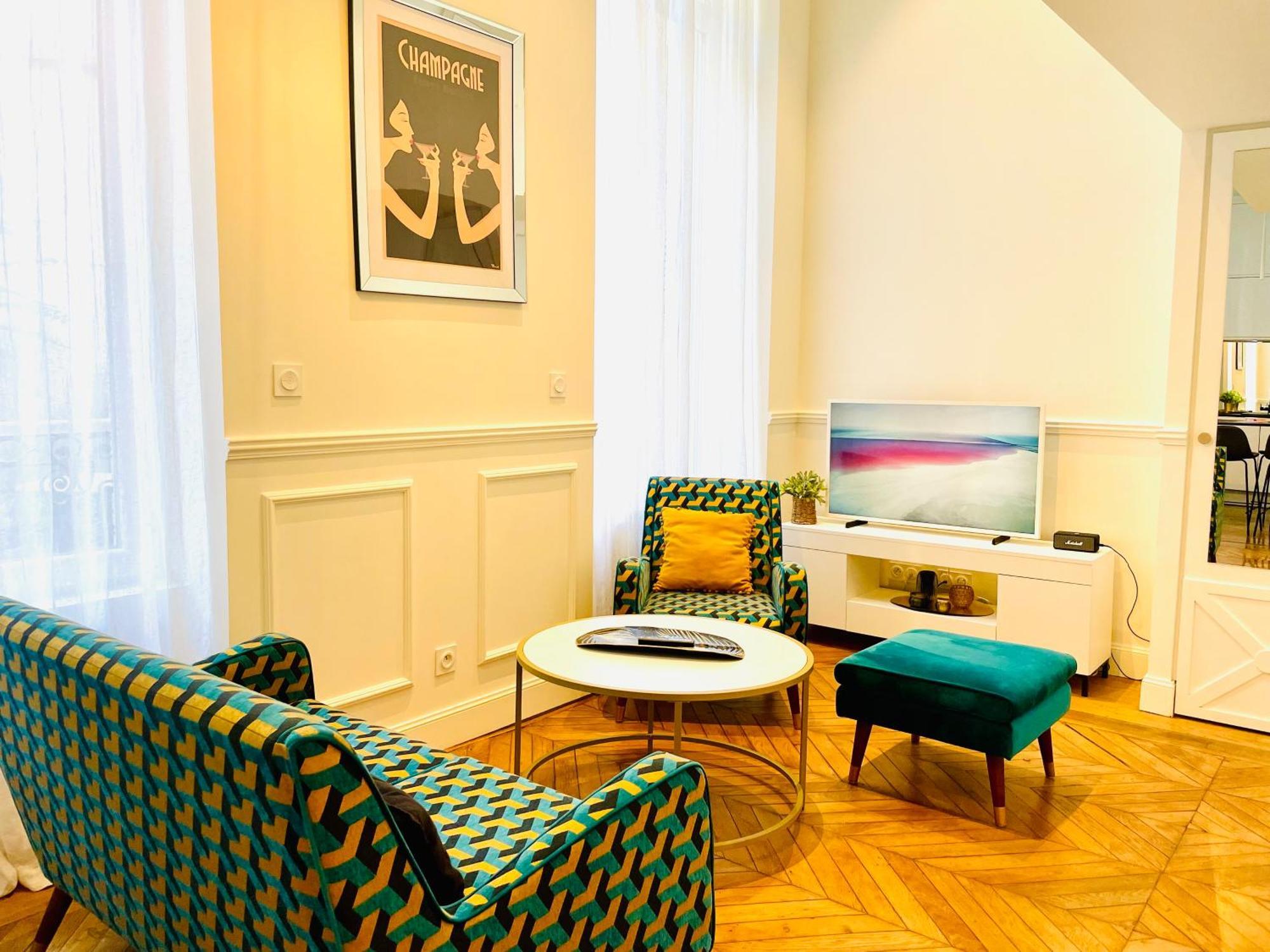 Appartements De Charme Du General Leclerc - Place D'Erlon - Hypercentre - Gare - Reims Luaran gambar